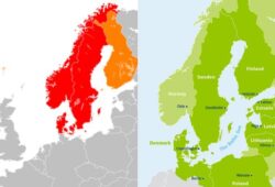 skandinavija ir siaures europa