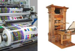 spausdinimo masinele ir renesanso spausdinimo masina
