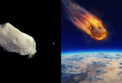 asteroidas ir meteoritas