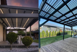 Kuo skiriasi bioklimatinė pergola nuo stoginės terasai? Kuo skiriasi bioklimatinė pergola nuo stoginės terasai